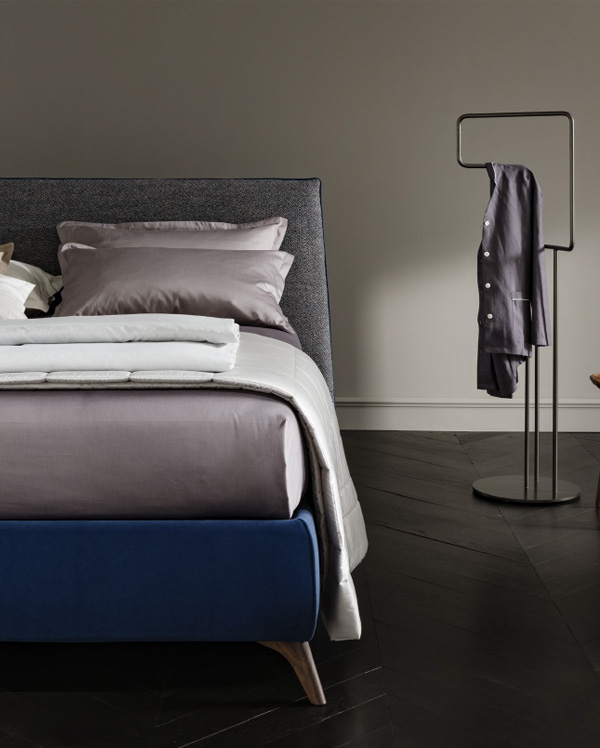 36. Bed Linen set Satin Collection Plain Colors, col. titanio 2